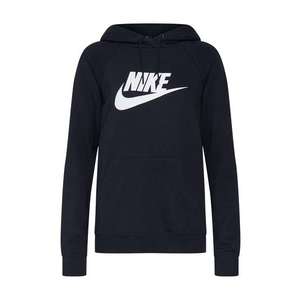 Nike Sportswear Mikina 'Essential' čierna / biela vyobraziť