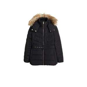MANGO Zimná bunda čierna vyobraziť