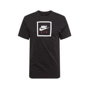 Nike Sportswear Tričko 'AIR' čierna / biela vyobraziť