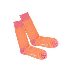 DillySocks Ponožky 'Salmonella' ružová / oranžová vyobraziť