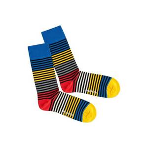 DillySocks Ponožky 'Four Color Ring' zmiešané farby vyobraziť