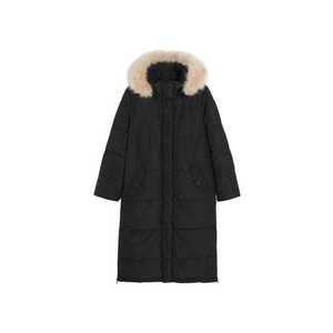 MANGO Zimný kabát 'Aura' čierna vyobraziť