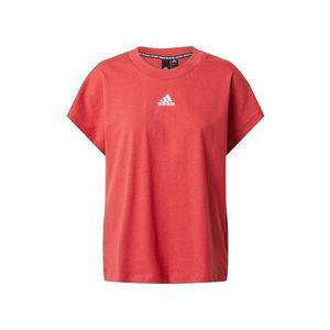 ADIDAS PERFORMANCE Funkčné tričko svetločervená / biela vyobraziť