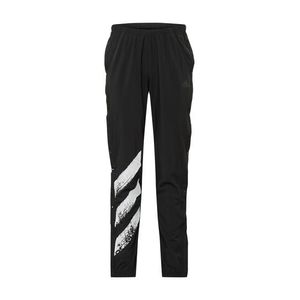 ADIDAS PERFORMANCE Športové nohavice biela / čierna vyobraziť