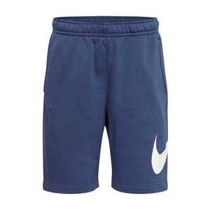 Nike Sportswear Nohavice 'Club Gx' biela / námornícka modrá vyobraziť