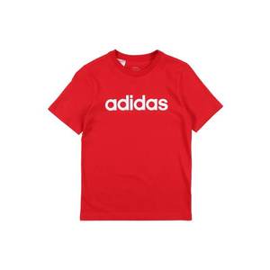 ADIDAS PERFORMANCE Funkčné tričko 'YB E LIN' červená / biela vyobraziť