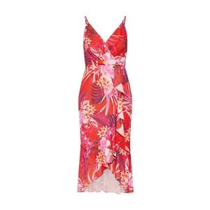 Lipsy Letné šaty 'CORAL TIGERLILY' zmiešané farby / svetločervená vyobraziť