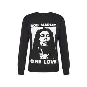 Mister Tee Mikina 'Bob Marley One Love' čierna / biela vyobraziť