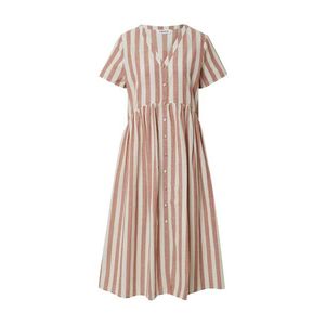 EDITED Letné šaty 'Elenie' ružová / biela vyobraziť