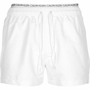 Calvin Klein Swimwear Plavecké šortky biela vyobraziť