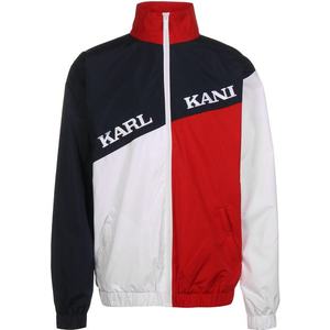 Karl Kani Športová bunda ' Retro Block ' biela / červená / modrá vyobraziť