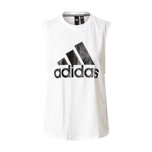 ADIDAS PERFORMANCE Športový top čierna / biela vyobraziť