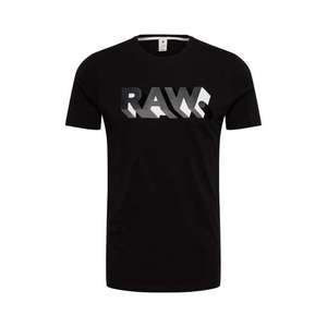 G-Star RAW Tričko čierna / biela vyobraziť