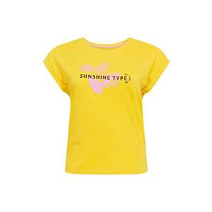 MY TRUE ME Tričko svetloružová / žltá vyobraziť