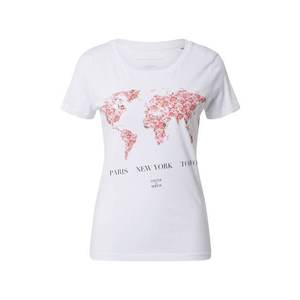 EINSTEIN & NEWTON Tričko 'World' ružová / čierna / biela vyobraziť