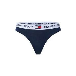 Tommy Hilfiger Underwear Tangá biela / námornícka modrá vyobraziť