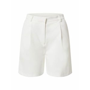 VILA Plisované nohavice 'LESLIE' biela vyobraziť