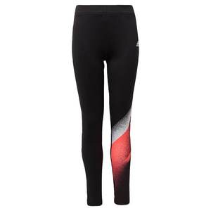 ADIDAS PERFORMANCE Športové nohavice čierna / biela / červená vyobraziť