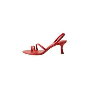MANGO Remienkové sandále 'Loma' červená vyobraziť