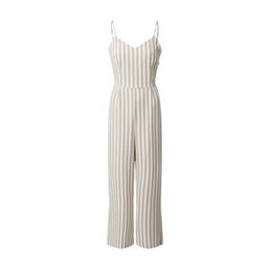 ONLY Overal 'ONLKARAH-EVETTE STRIPE JUMPSUIT PNT' béžová vyobraziť