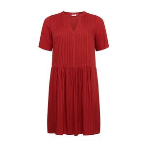 ONLY Carmakoma Košeľové šaty 'Carmalani' hrdzavo červená vyobraziť
