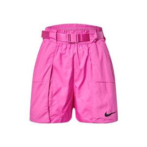 NIKE Športové nohavice 'W NSW SWSH SHORT WVN' fuksia vyobraziť