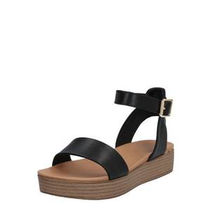 NEW LOOK Sandále 'GENIUS' čierna vyobraziť