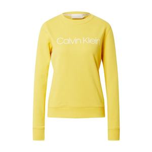 Calvin Klein Mikina žltá / biela vyobraziť