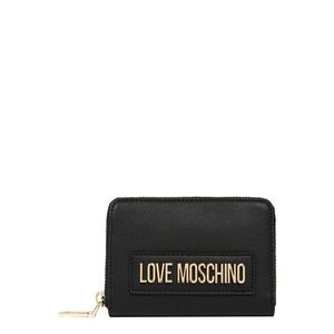 Love Moschino Peňaženka čierna / zlatá vyobraziť
