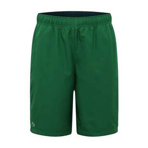 Lacoste Sport Športové nohavice 'TAFFETAS DIAMANTE' zelená / námornícka modrá / biela vyobraziť