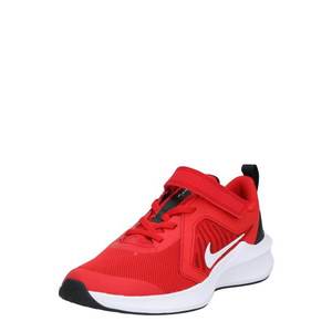 NIKE Športová obuv 'Downshifter 10' biela / červená vyobraziť