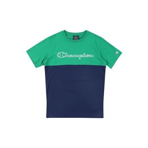 Champion Authentic Athletic Apparel Tričko biela / zelená / modrá vyobraziť