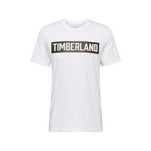 TIMBERLAND Tričko biela / čierna vyobraziť