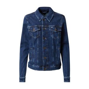 Tommy Jeans Prechodná bunda modrá denim vyobraziť