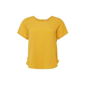 ONLY Carmakoma Tričko 'Luxmai' zlatá žltá vyobraziť