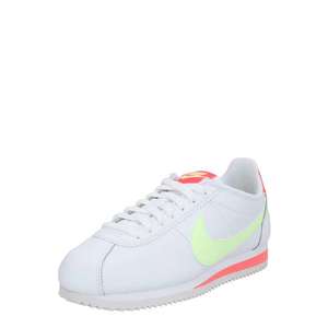 Nike Sportswear Nízke tenisky 'Cortez' biela / neónovo oranžová / neónovo zelená / žltá vyobraziť