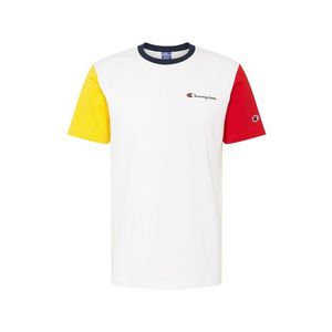Champion Authentic Athletic Apparel Funkčné tričko biela / červená / žltá / modrá vyobraziť