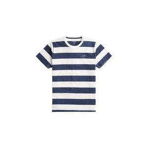 HOLLISTER Tričko biela / námornícka modrá vyobraziť