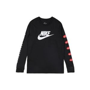 Nike Sportswear Tričko 'Futura' čierna / biela / červená vyobraziť