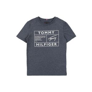 TOMMY HILFIGER Tričko tmavomodrá / svetlosivá vyobraziť
