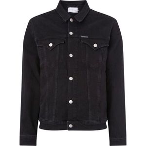 Calvin Klein Jeans Prechodná bunda 'FOUNDATION' čierny denim vyobraziť