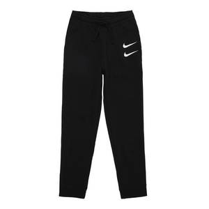 Nike Sportswear Nohavice 'SWOOSH' čierna / biela vyobraziť