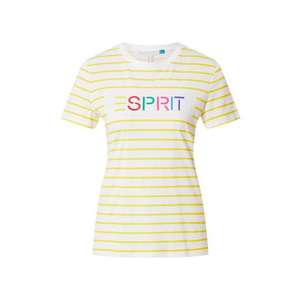 ESPRIT Tričko 'OCS' zmiešané farby / žltá / pastelovo žltá vyobraziť