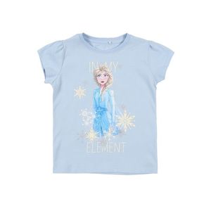 NAME IT Tričko 'Frozen' svetlomodrá / strieborná / nebesky modrá vyobraziť