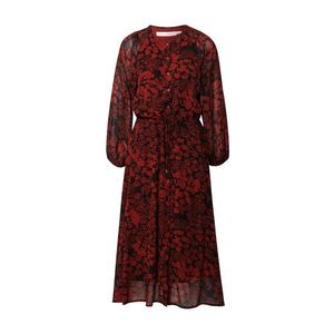InWear Košeľové šaty 'Florizza' červená / čierna vyobraziť