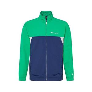 Champion Authentic Athletic Apparel Tréningová bunda zelená / námornícka modrá / biela vyobraziť