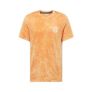 NIKE Funkčné tričko oranžová / biela vyobraziť