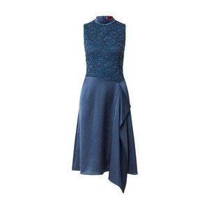 HUGO Kokteilové šaty 'Kisini-1' modrá vyobraziť