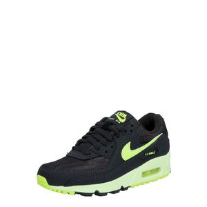Nike Sportswear Nízke tenisky 'AIR MAX 90' neónovo žltá / čierna vyobraziť