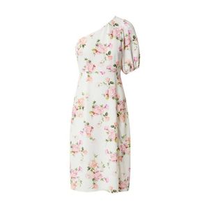 Miss Selfridge (Petite) Šaty zelená / biela / ružová / ružová / lososová vyobraziť